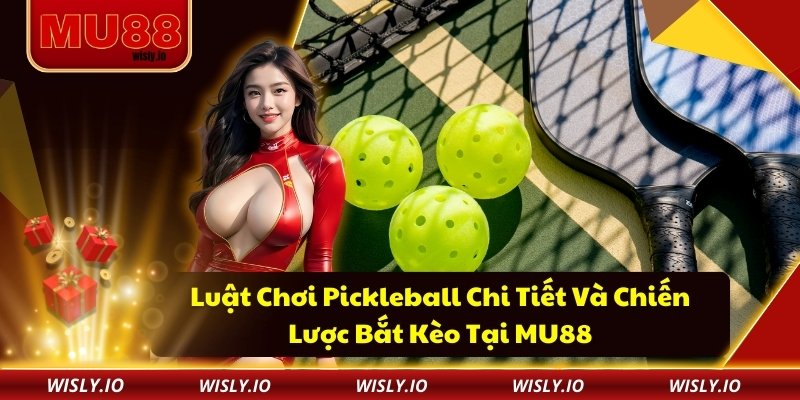 Luật Chơi Pickleball Chi Tiết Và Chiến Lược Bắt Kèo Tại MU88 Luật Chơi Pickleball Chi Tiết Và Chiến Lược Bắt Kèo Tại MU88
