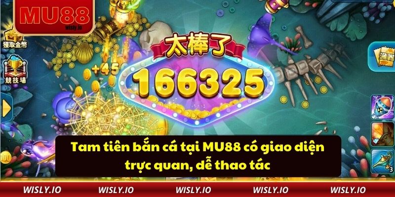 Tam Tiên Bắn Cá MU88 - Trò Chơi Kịch Tính Thu Hút Người Chơi Tam tiên bắn cá tại MU88 có giao diện trực quan, dễ thao tác